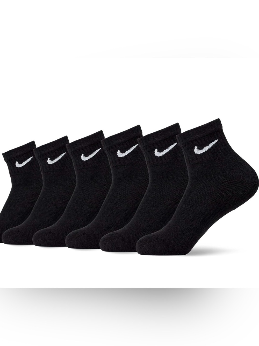 Nike Unisex Adult Everyday Cushioned Training Ankle Socks (6-Pack) unisex #2780